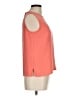 Pendleton 100% Polyester Orange Sleeveless Blouse Size 6 - photo 4