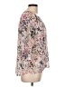 Apt. 9 100% Polyester Animal Print Pink 3/4 Sleeve Blouse Size L (petite) - photo 4