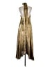 Lulus 100% Polyester Metallic Gold Cocktail Dress Size M - photo 2