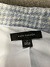 Ann Taylor Checkered-gingham Blue Blazer Size 4 - photo 6