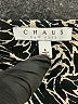 Chaus Print Black Casual Dress Size L - photo 7