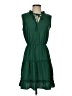 Cupshe 100% Polyester Solid Green Casual Dress Size S - photo 1