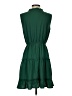 Cupshe 100% Polyester Solid Green Casual Dress Size S - photo 2