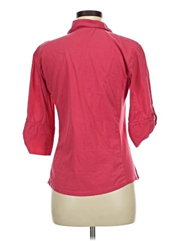 Style&Co 3/4 Sleeve Button-Down Shirt (view 2)