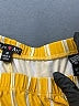Love Ari Stripes Yellow Casual Pants Size M - photo 7