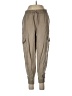 Indigo Rein Solid Tan Cargo Pants Size L - photo 1