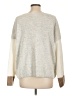 CeCe Color Block Gray Pullover Sweater Size L - photo 2