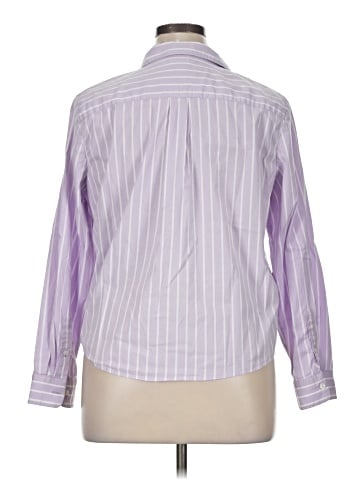 J.Crew Factory Store Long Sleeve Button-Down Shirt (view 2)