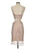 Alice + Olivia Metallic Tan Cocktail Dress Size 4 - photo 2
