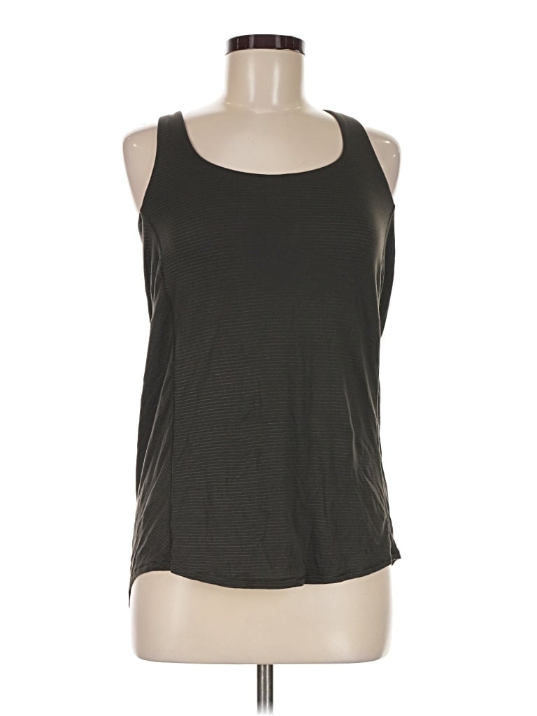 Pre-owned Lululemon Athletica Sleeveless T-shirt In Gray
