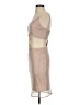 Alice + Olivia Metallic Tan Cocktail Dress Size 4 - photo 5