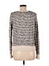 Ann Taylor LOFT Tweed Gray Silver Pullover Sweater Size M - photo 2