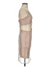 Alice + Olivia Metallic Tan Cocktail Dress Size 4 - photo 4