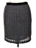 Ann Taylor Chevron-herringbone Gray Casual Skirt Size 14 - photo 2