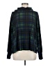 Torrid Plaid Green Turtleneck Sweater Size Med Plus (00) - photo 1