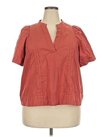 Maeve by Anthropologie Short Sleeve Polo (view 1)