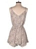 Sadie & Sage 100% Rayon Floral Tan Romper Size S - photo 2