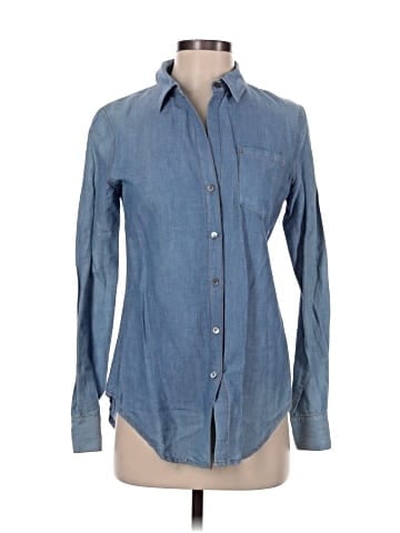 Theory Long Sleeve Button-Down Shirt (view 1)