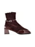 Unbranded Burgundy Ankle Boots Size EU 41 - photo 1