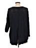 Ann Taylor LOFT Black 3/4 Sleeve Top Size L - photo 2