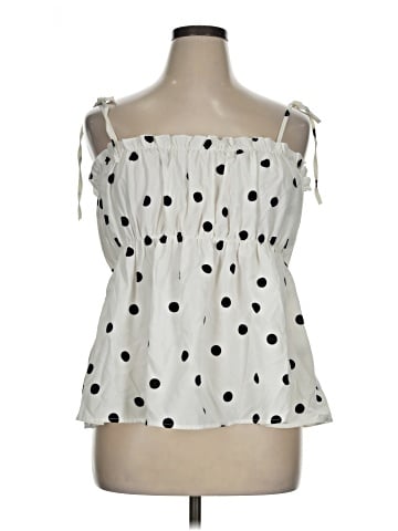 Shein Curve Sleeveless Blouse (view 1)