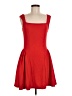 Shein Solid Red Cocktail Dress Size M - photo 1