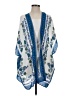 Max Studio 100% Polyester Blue Kimono Size S - photo 1