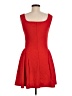 Shein Solid Red Cocktail Dress Size M - photo 2