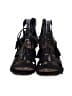 Ugg 100% Leather Black Wedges Size 9 - photo 2