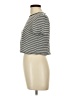 Wearever Stripes Ivory Short Sleeve Turtleneck Size L - photo 5