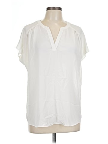 Banana Republic Factory Store Short Sleeve Blouse (view 1)