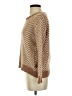 Ganni Chevron-herringbone Tan Pullover Sweater Size S - photo 5