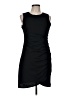 Nine West Solid Black Cocktail Dress Size M - photo 1