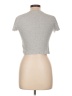 TNA Gray Short Sleeve Turtleneck Size L - photo 2