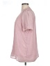 Unbranded 100% Polyester Pink Short Sleeve Blouse Size XL - photo 5