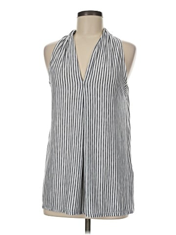 Max Studio Sleeveless Button-Down Shirt (view 1)
