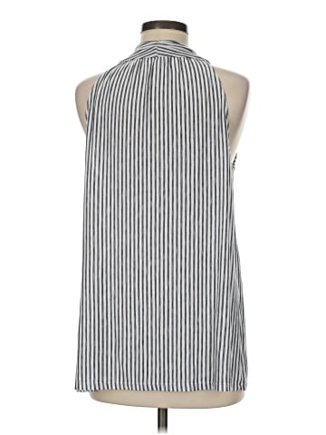 Max Studio Sleeveless Button-Down Shirt (view 2)