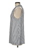 Max Studio Gray Sleeveless Button-Down Shirt Size M - photo 5