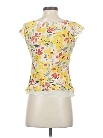 AK Anne Klein Short Sleeve Blouse (view 2)