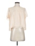 XXI 100% Polyester Ivory Short Sleeve Blouse Size S - photo 1