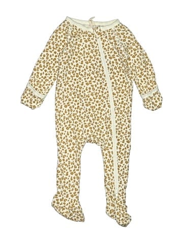 QUINCY MAE Long Sleeve Onesie (view 1)