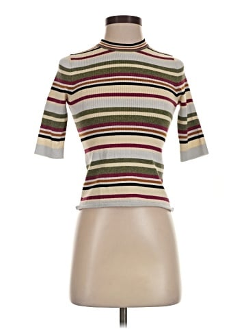 Veronica Beard Short Sleeve Turtleneck (view 1)