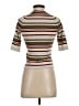 Veronica Beard Brown Short Sleeve Turtleneck Size XS - photo 2