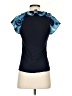 Armani Exchange Blue Short Sleeve Blouse Size XS - photo 2