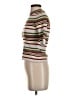 Veronica Beard Brown Short Sleeve Turtleneck Size XS - photo 5
