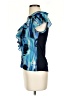 Armani Exchange Blue Short Sleeve Blouse Size XS - photo 5
