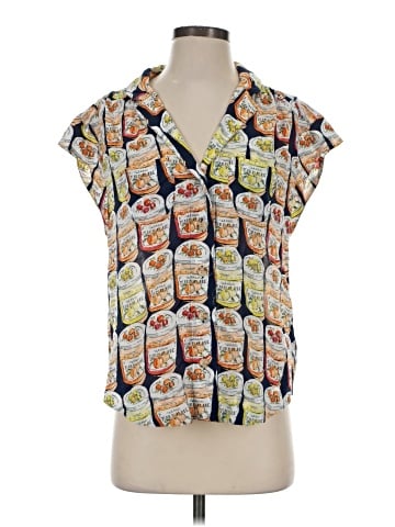 52 Conversations by Anthropologie Sleeveless Button-Down Shirt (view 1)