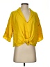 Zara Yellow 3/4 Sleeve Blouse Size S - photo 1