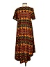Lularoe Print Orange Casual Dress Size S - photo 2