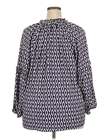Lane Bryant 3/4 Sleeve Blouse (view 2)